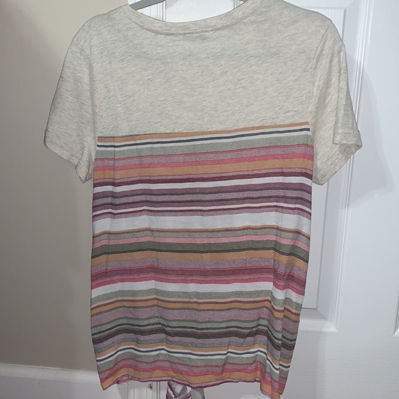 flowy tie shirt - Picture 4 of 4